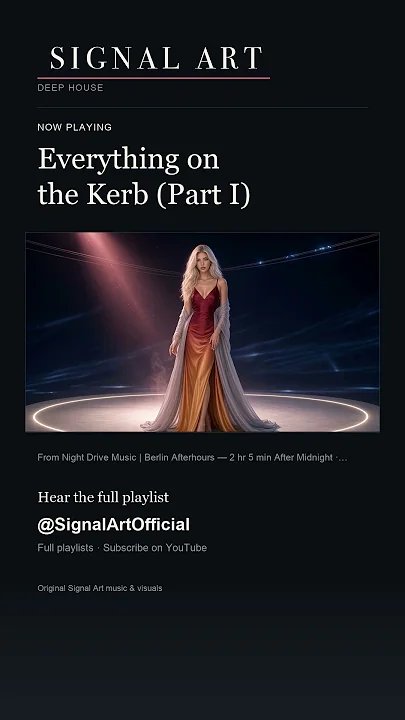 Everything on the Kerb (Part I)