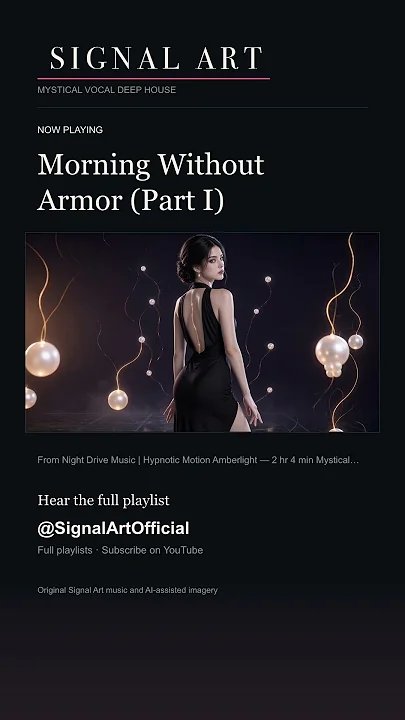 Morning Without Armor (Part I)