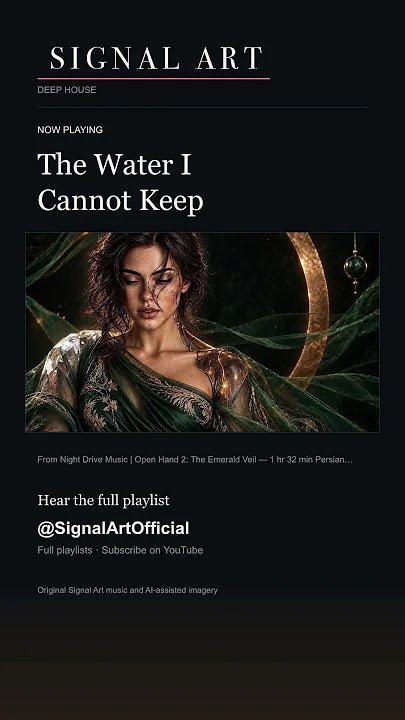 The Water I Cannot Keep